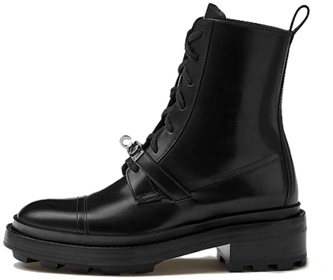 (Women) HERMES Ankle Boot 'Glossy Black Calfskin' H222070Z-02 Buy (Women) HERMES Ankle Boot 'Glossy Black Calfskin' H222070Z-02