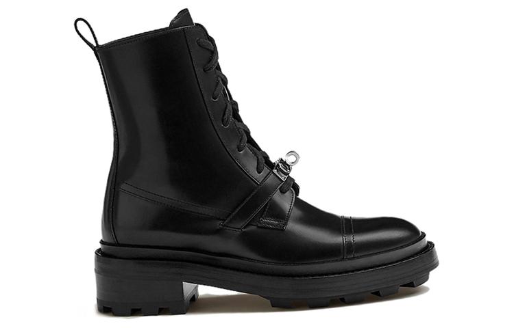 Order (W) HERMES But Ankle 'Kulit Anak Lembu Hitam Berkilat' H222070Z-02