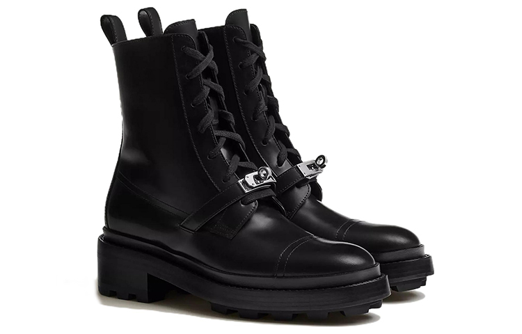 Lookbook (W) HERMES But Ankle 'Kulit Anak Lembu Hitam Berkilat' H222070Z-02