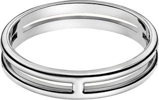 (Women) HERMES Arianne Minimalist 18K White Gold Ring for Women H119834B00053 (Women) HERMES Arianne Minimalist 18K White Gold Ring for Women H119834B00053