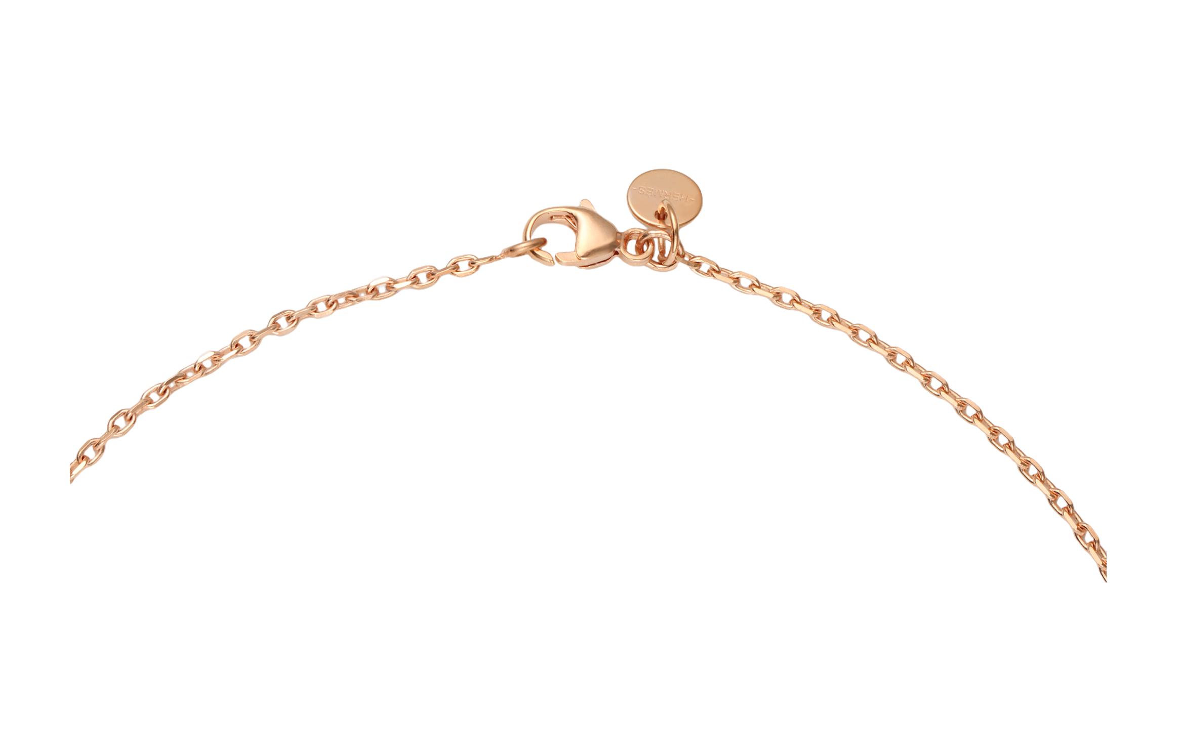(Women) HERMES As de Coeur Small Calfskin Necklace with Gold Tone for Women. H081865CC37 圖 5