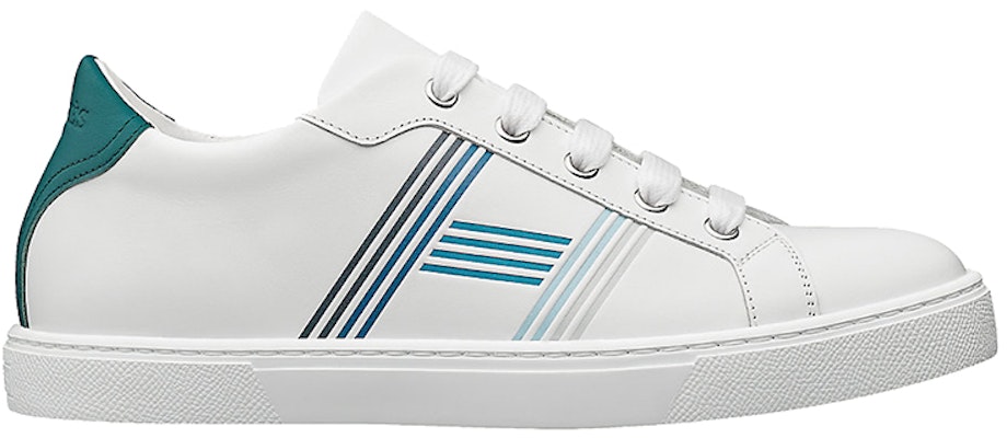 (Women) HERMES Avantage 'White Blue' H201114Z-74 Order (Women) HERMES Avantage 'White Blue' H201114Z-74
