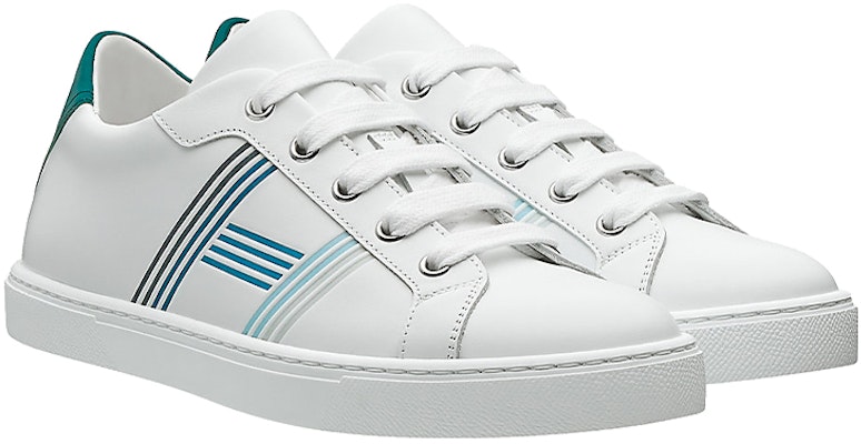 (Women) HERMES Avantage 'White Blue' H201114Z-74 Lookbook (Women) HERMES Avantage 'White Blue' H201114Z-74