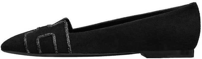 (W) HERMES Flat Ballet 'Black Swan' Hitam H201212Z-02 Buy (W) HERMES Flat Ballet 'Black Swan' Hitam H201212Z-02