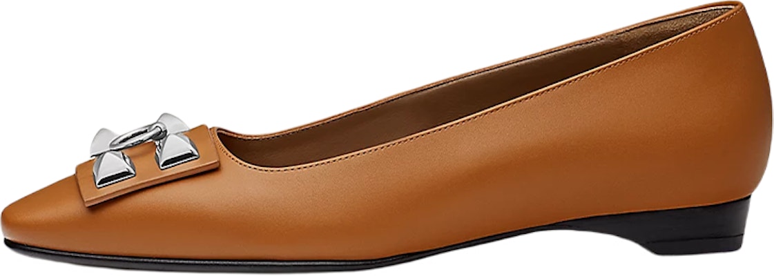 (W) Kasut HERMES Balerina 'Kulit Anak Lembu Coklat' H212025Z-B8 Buy (W) Kasut HERMES Balerina 'Kulit Anak Lembu Coklat' H212025Z-B8