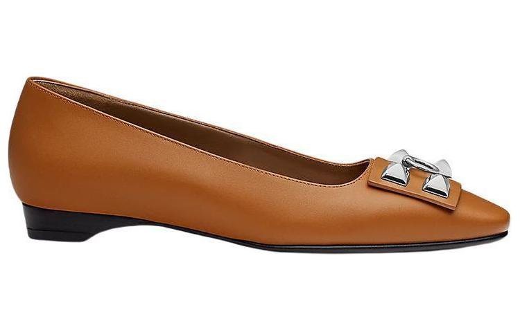 Order (W) エルメス バレエフラット ブラウンカーフ
```エルメス バレエシューズ 茶カーフ``` (shorter option) H212025Z-B8