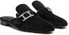 (W) HERMES Kecantikan Suede Kulit Kambing Hitam H212141Z-02