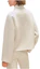 Lookbook (Women) Hermes Beige Long Sleeve Casual Jacket with Solid Color Lapel Design H4E0102DAA3