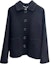 Buy (Women) HERMES Black Solid Color Button-Up Long Sleeve Jacket H4E0102DA0236