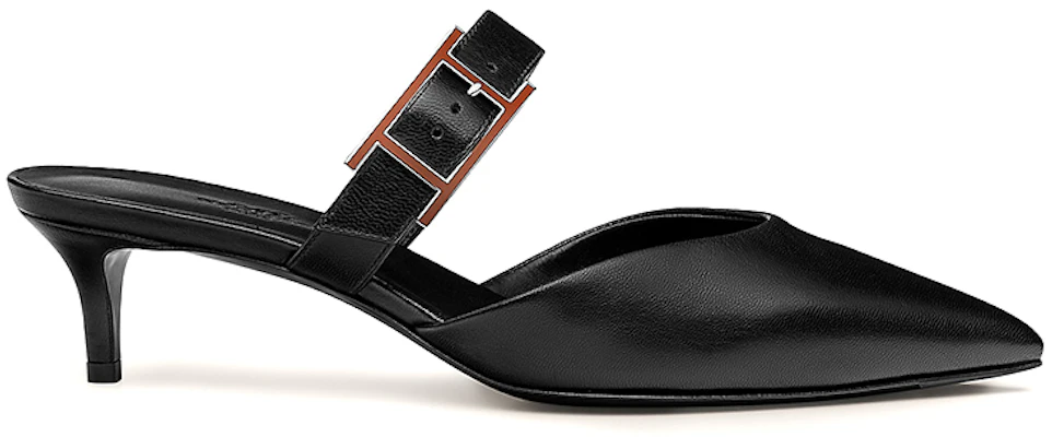 (Women) HERMES Blink 40 'Black Fashion Mule High Heel' H212149Z-02 Order (Women) HERMES Blink 40 'Black Fashion Mule High Heel' H212149Z-02