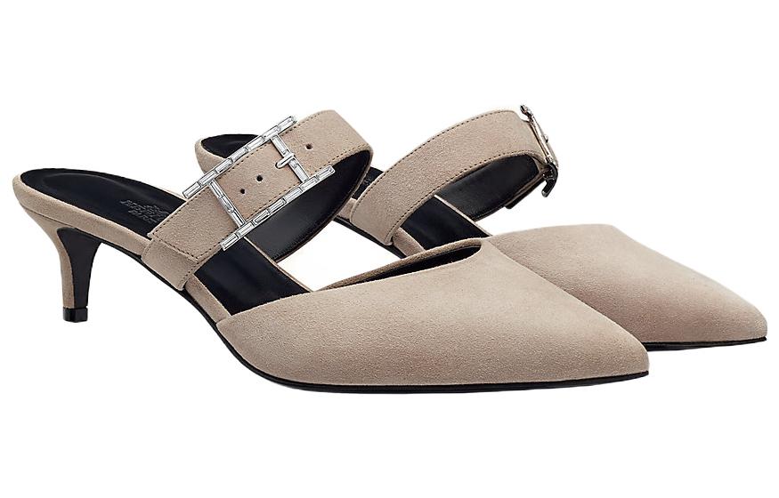 (W) HERMES Blink Sandal 'Beige' 圖 4