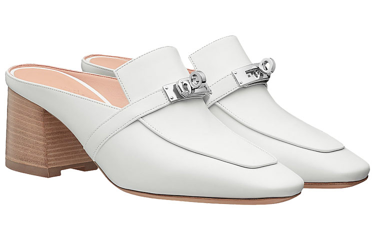 Lookbook (W) 에르메스 블라썸 뮬 (화이트) H202109Z-90