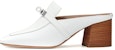 (W) HERMES Blossom Mule 'Tumit Chunky Putih' H202109Z-92