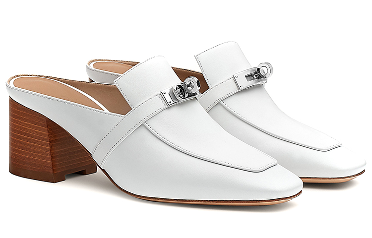 Lookbook (W) HERMES Blossom Mule 'Tumit Chunky Putih' H202109Z-92