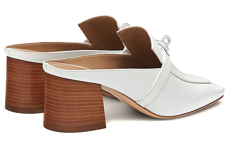 Shop (W) HERMES Blossom Mule 'Tumit Chunky Putih' H202109Z-92