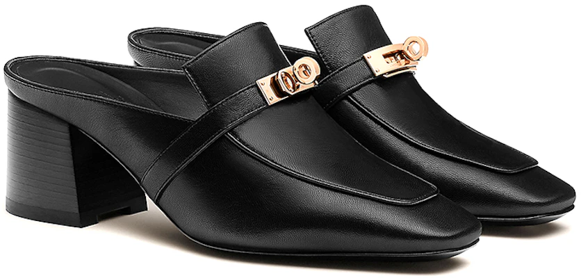 (Women) HERMES Blossom Mule High Heel 'Black' H212107Z-02 Lookbook (Women) HERMES Blossom Mule High Heel 'Black' H212107Z-02