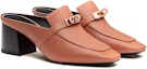 Lookbook (W) HERMES Blossom Mule Tumit Tinggi 'Dawn Pink' H212107Z-9M