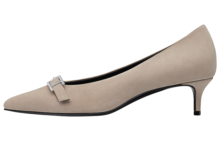 (Women) HERMES Blush High Heel 'Beige' H202009Z-C7