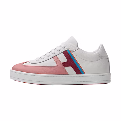 (W) HERMES Boomerang 'Pink White'