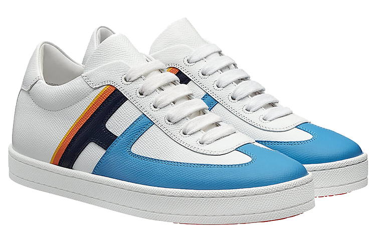 Lookbook (W) HERMES Boomerang 'Blanco Azul' H211165Z-BC