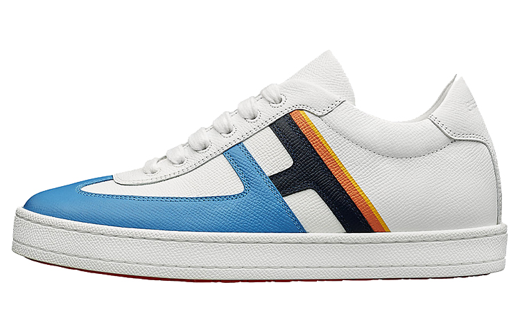 (Women) HERMES Boomerang 'White Blue' H211165Z-BC