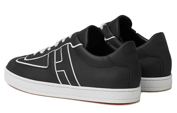 Shop (W) 에르메스 부메랑 로우탑 블랙 (Hermes Boomerang Low-top Black) H232858Z-H01