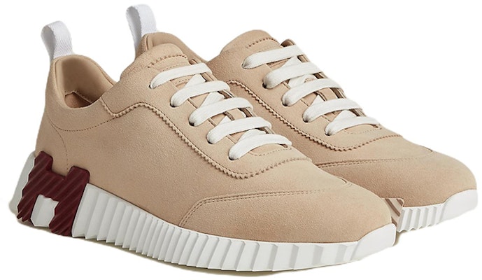 (W) HERMES Bouncing 'Beige' Sepatu Sneaker H231004Z-T8 Lookbook (W) HERMES Bouncing 'Beige' Sepatu Sneaker H231004Z-T8