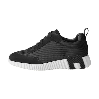 (W) HERMES Bouncing 'Black Low-Top'
