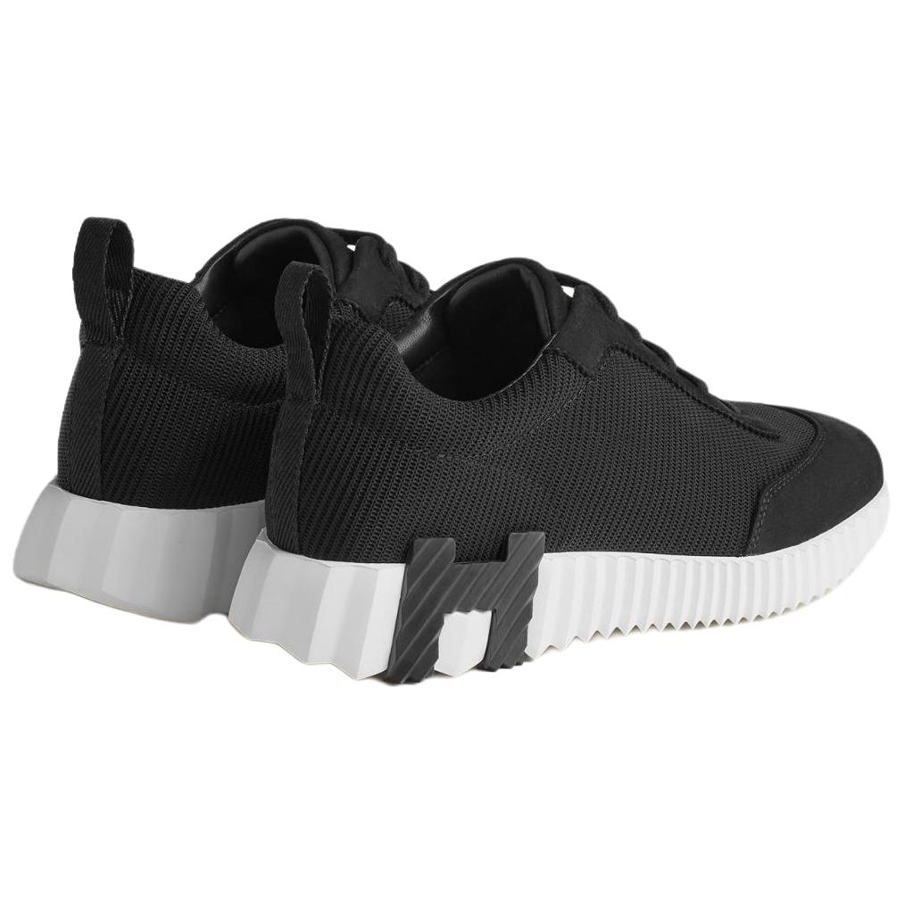 Lookbook (W) HERMES Bouncing 'Low Top Hitam' Sneakers H241202Z-02