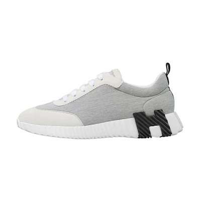 (W) HERMES Bouncing 'Grey White'