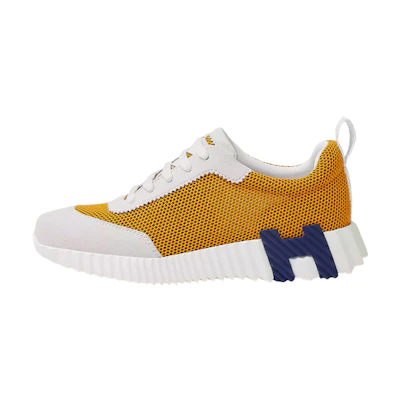 (W) HERMES Bouncing 'Yellow Leather'
