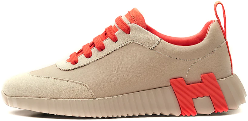 (Women) HERMES Bouncing Low-Top Sneaker 'Beige Red' H221176Z-2F Buy (Women) HERMES Bouncing Low-Top Sneaker 'Beige Red' H221176Z-2F