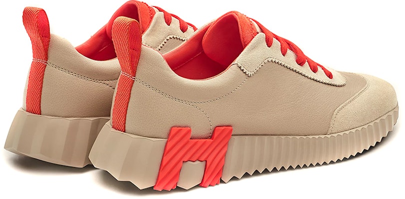 (W) 에르메스 바운싱 스니커즈 베이지 레드 H221176Z-2F Purchase (W) 에르메스 바운싱 스니커즈 베이지 레드 H221176Z-2F