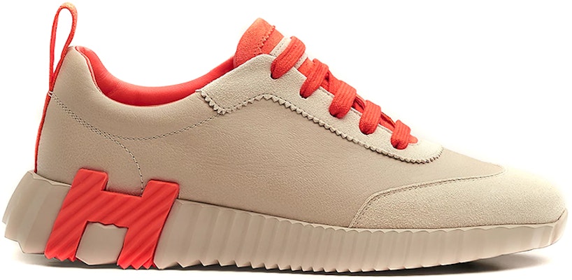 (W) 에르메스 바운싱 스니커즈 베이지 레드 H221176Z-2F Order (W) 에르메스 바운싱 스니커즈 베이지 레드 H221176Z-2F