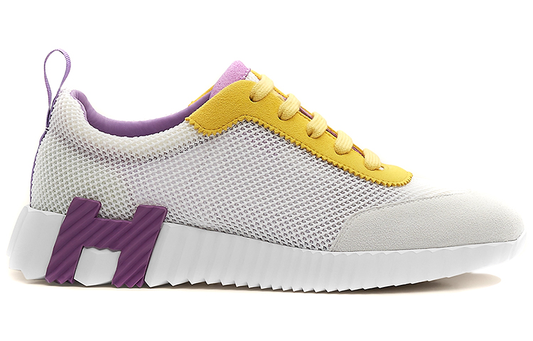 Order (Women) HERMES Bouncing Sneaker 'White Purple' H221177Z-90