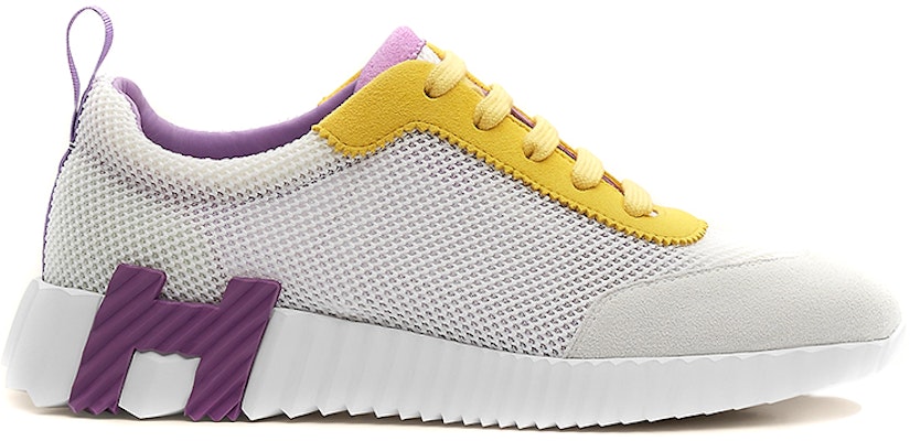 (Women) HERMES Bouncing Sneaker 'White Purple' H221177Z-90 Order (Women) HERMES Bouncing Sneaker 'White Purple' H221177Z-90