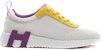 (W) HERMES Bouncing Sneaker 'Putih Ungu' H221177Z-90