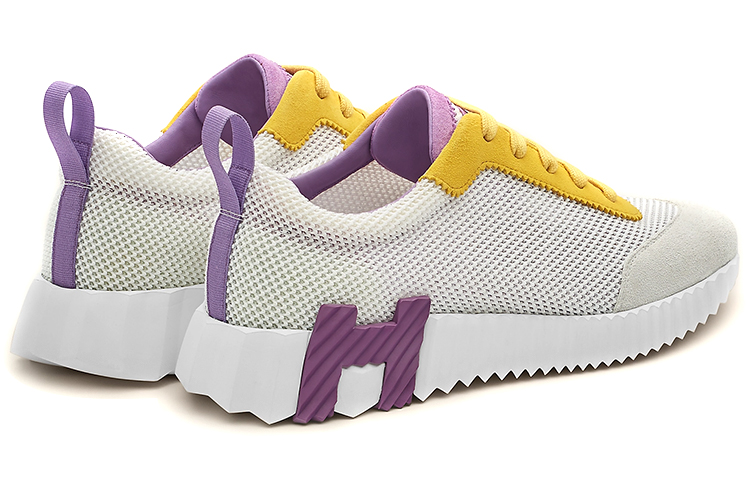 Shop (Women) HERMES Bouncing Sneaker 'White Purple' H221177Z-90