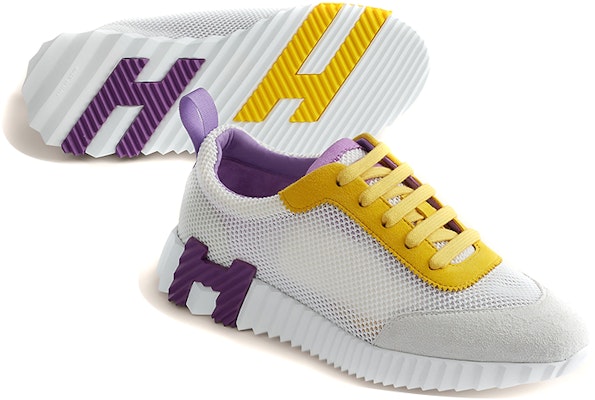 (Women) HERMES Bouncing Sneaker 'White Purple' H221177Z-90 Purchase (Women) HERMES Bouncing Sneaker 'White Purple' H221177Z-90