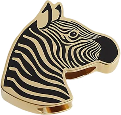 (W) HERMES Gelang Kain Kepala Zebra Emas/Hitam 4x4.4cm Aksesori H603342S-00 Buy (W) HERMES Gelang Kain Kepala Zebra Emas/Hitam 4x4.4cm Aksesori H603342S-00
