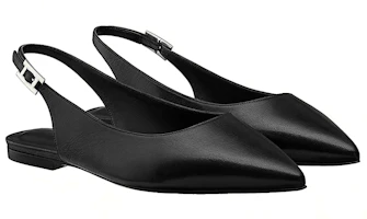 Order (Women) HERMES Brillante 'Elegant Ballet Flat Black' H211198Z-02