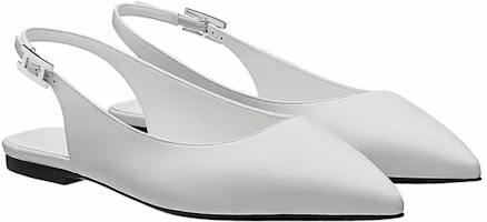 Lookbook (Women) HERMES Brillante 'White Ballet Flats' H211199Z-90