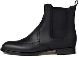 (Women) HERMES Calfskin Chelsea Boots 'Black' H232180Z-02 (Women) HERMES Calfskin Chelsea Boots 'Black' H232180Z-02