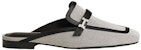 (W) HERMES Calfskin Flat Mule 'Kelabu Fesyen' H231052Z-PN