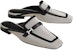 (W) HERMES Calfskin Flat Mule 'Kelabu Fesyen' H231052Z-PN