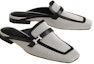 Shop (W) HERMES Calfskin Flat Mule 'Kelabu Fesyen' H231052Z-PN