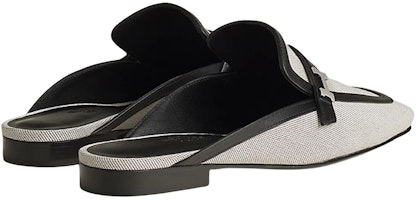 (W) HERMES Mule Plana de Piel 'Gris de Moda' H231052Z-PN Purchase (W) HERMES Mule Plana de Piel 'Gris de Moda' H231052Z-PN