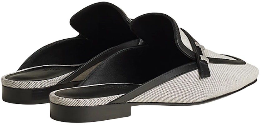 (Women) HERMES Calfskin Flat Mule 'Grey Fashion' H231052Z-PN Purchase (Women) HERMES Calfskin Flat Mule 'Grey Fashion' H231052Z-PN