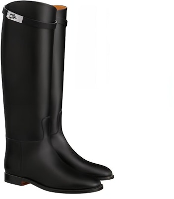 (W) 에르메스 블랙 송아지 가죽 하이 부츠 H042138Z-01 Lookbook (W) 에르메스 블랙 송아지 가죽 하이 부츠 H042138Z-01