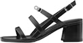 Buy (W) HERMES Sandal Tumit Tinggi Kulit Anak Lembu 'Fesyen Hitam' H221078Z-02